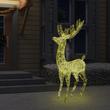 VIX XXL MELEG FEHÉR AKRIL KARÁCSONYI RÉNSZARVAS 250 LED-DEL, 180 CM