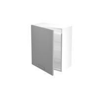 VENTO FELSŐ SZEKRÉNY SZÁRÍTÓVAL, GC-60 CM, VILÁGOSSZÜRKE - A-Z Bútor Webáruház