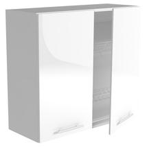 VENTO FELSŐ SZEKRÉNY SZÁRÍTÓVAL, GC-80 CM, FEHÉR - A-Z Bútor Webáruház