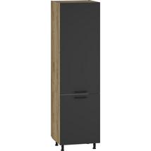 VENTO NAGY POLCOS ÁLLÓSZEKRÉNY, DU-60/214 CM, VILÁGOSSZÜRKE - A-Z Bútor Webáruház