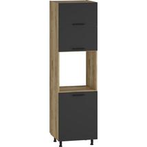 VENTO SZEKRÉNY SÜTŐHÖZ, DP-60/214 CM, ANTRACIT - A-Z Bútor Webáruház