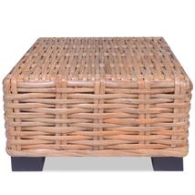VIX TERMÉSZETES RATTAN DOHÁNYZÓASZTAL, 45X45X30 CM - A-Z Bútor Webáruház