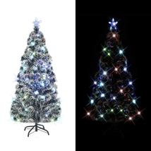 VIX OPTIKAI SZÁLAS MŰKARÁCSONYFA TALPPAL/LED FÉNNYEL, 150 CM - A-Z Bútor Webáruház