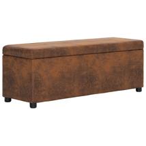 VIX MŰVELÚR PAD TÁROLÓREKESSZEL, 116 CM, BARNA - A-Z Bútor Webáruház