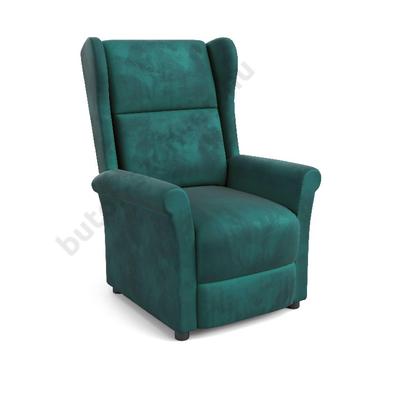 Halmar AGUSTIN 2 Relax Fotel, Sötétzöld - A-Z Bútor Webáruház