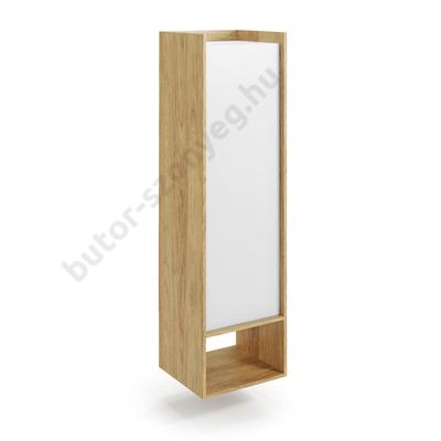 MOBIUS 1D 1 AJTÓS SZEKRÉNY, 179 CM, FEHÉR - A-Z Bútor Webáruház