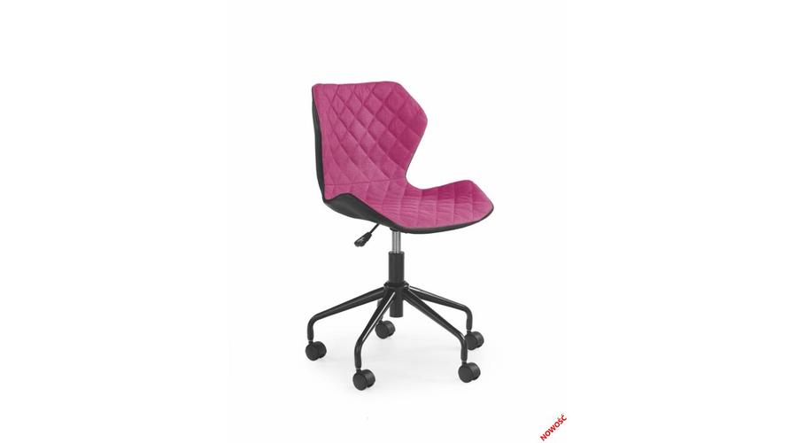 Irodai szék Matrix Fekete/Rózsaszín