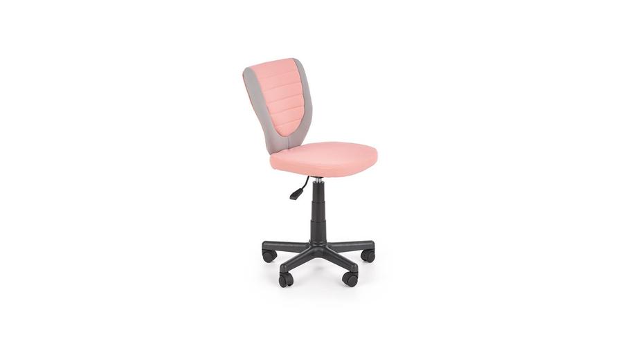 Irodai szék Toby szürke/Rózsaszín